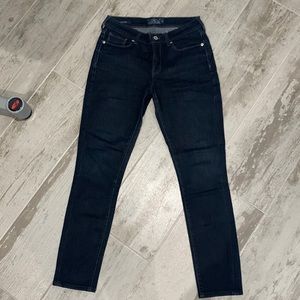 Lucky Brand Brooke skinny size 2/26 dark wash